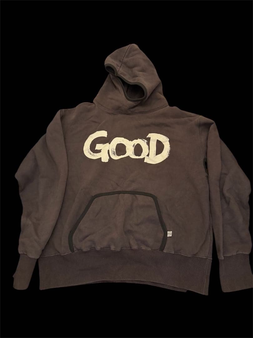 グッドイナフ ベンチレーション パーカー XL フーディー 両面プリント