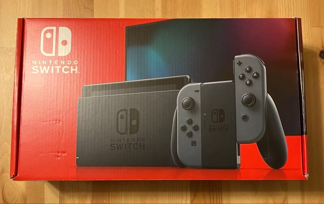 Nintendo switch グレー　完品