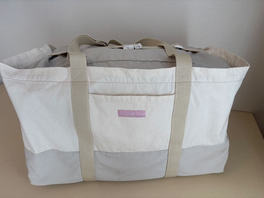 【Margaret Hammock】 ビッグトートバッグ / マロンベージュ