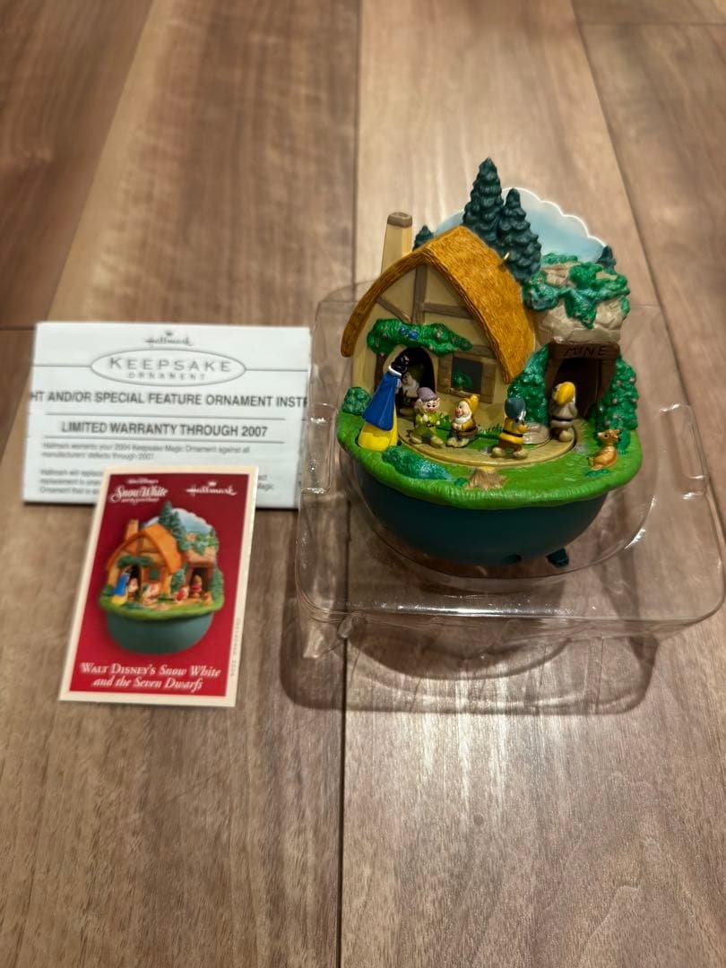 Hallmark KEEPSAKE オーナメント Disney白雪姫と七人の小人