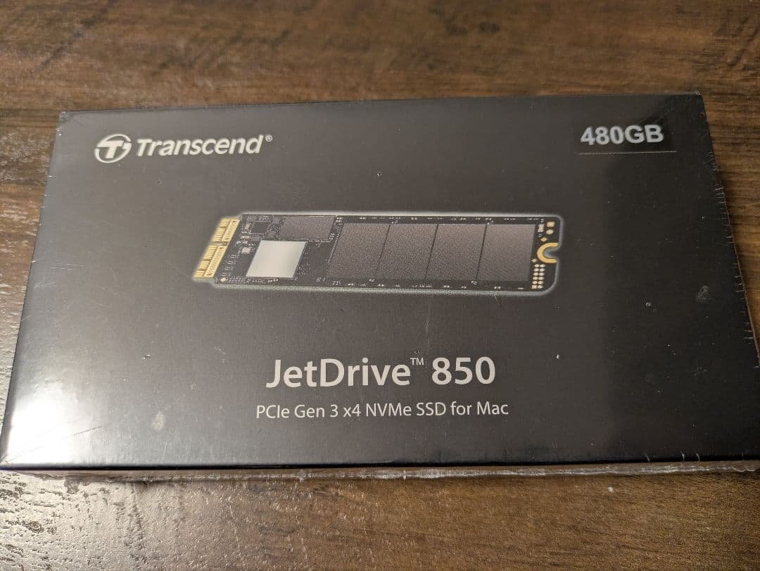 【新品未開封】Transcend JetDrive 850 480GB SSD