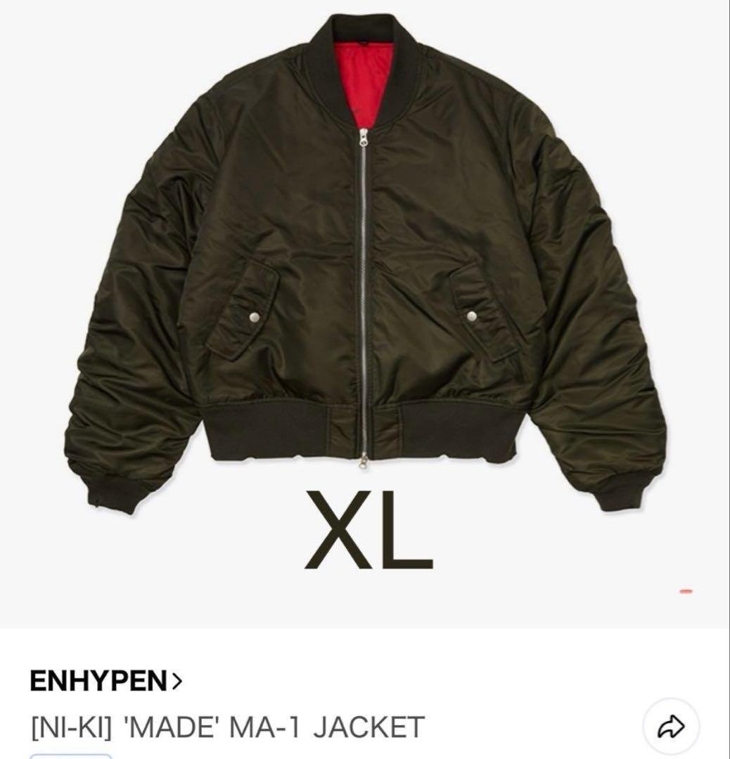 ENHYPEN Artist Made ニキ MA-1 XL