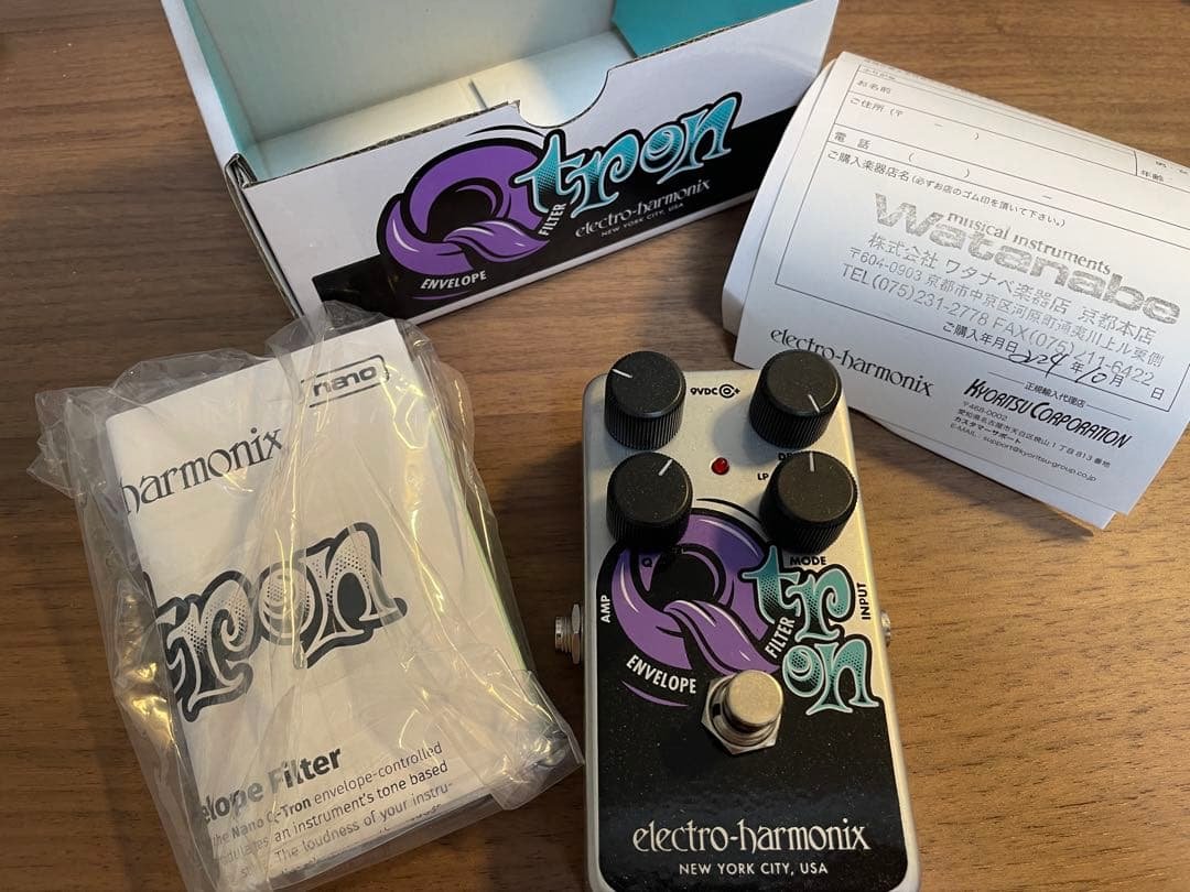 ギター Electro-harmonix nano q-tron
