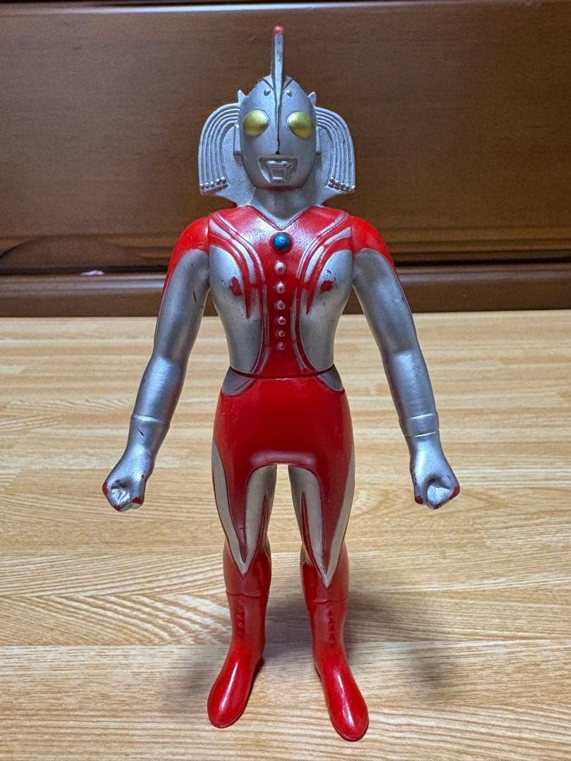 昭和レトロ37年前昭和63年バンダイ日本製ウルトラの母ソフビ フィギュア円谷プロ