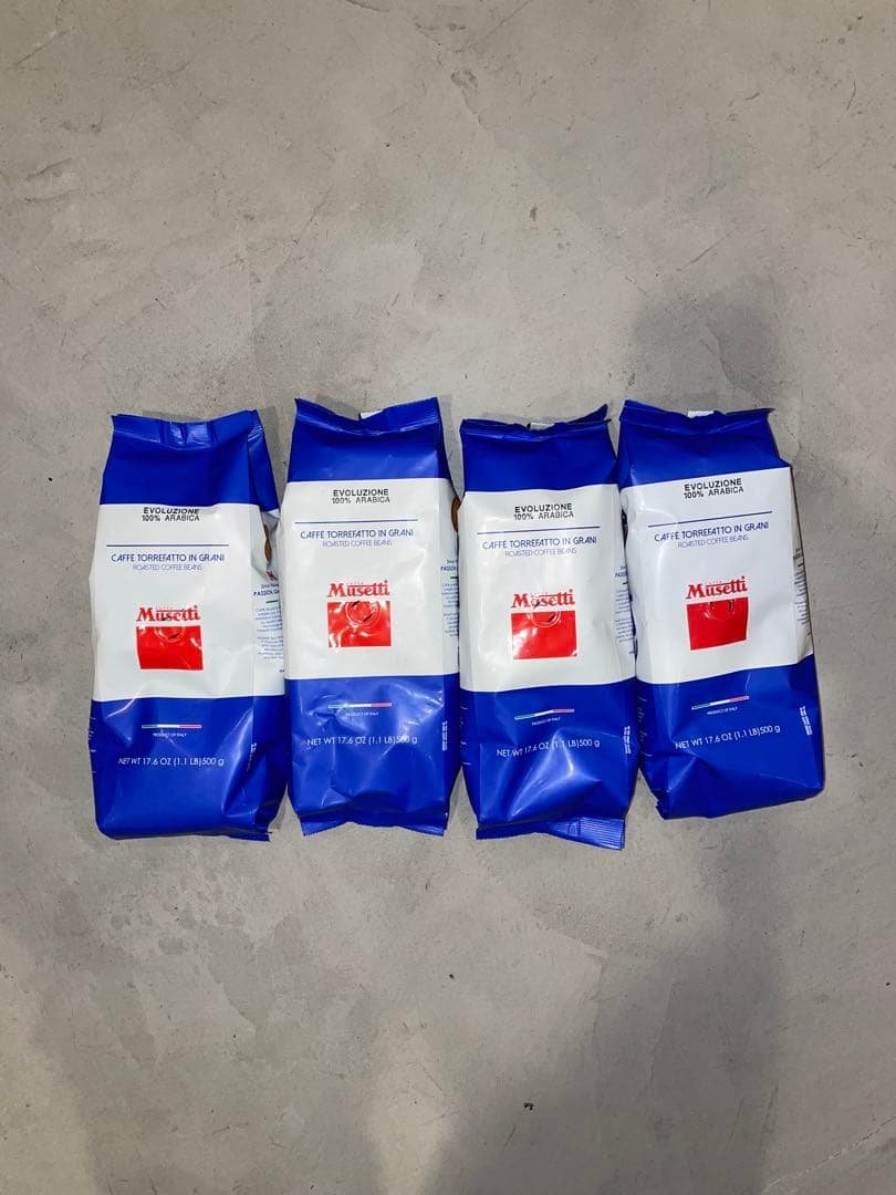 500g x4袋＋オマケ1袋 ムセッティ Musetti EVOLUZIONE