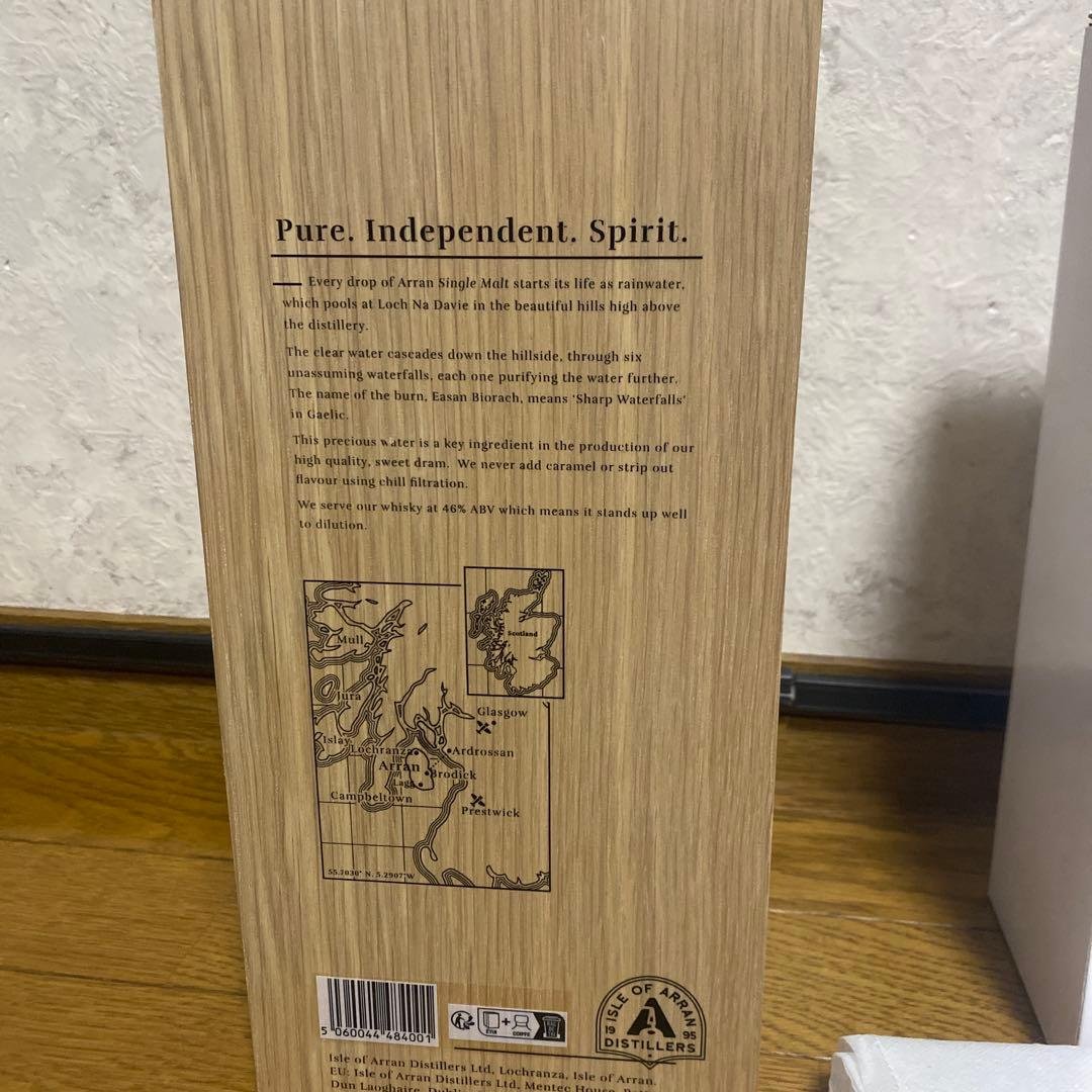 Arran 25年 700ml 白箱付き　完品　アラン