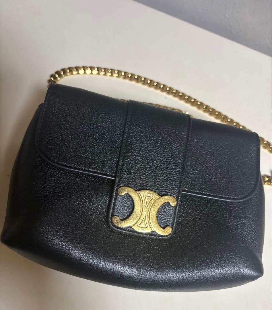 セリーヌ　CELINE ショルダー バッグ ヴィクトワール ミニ トリオンフ