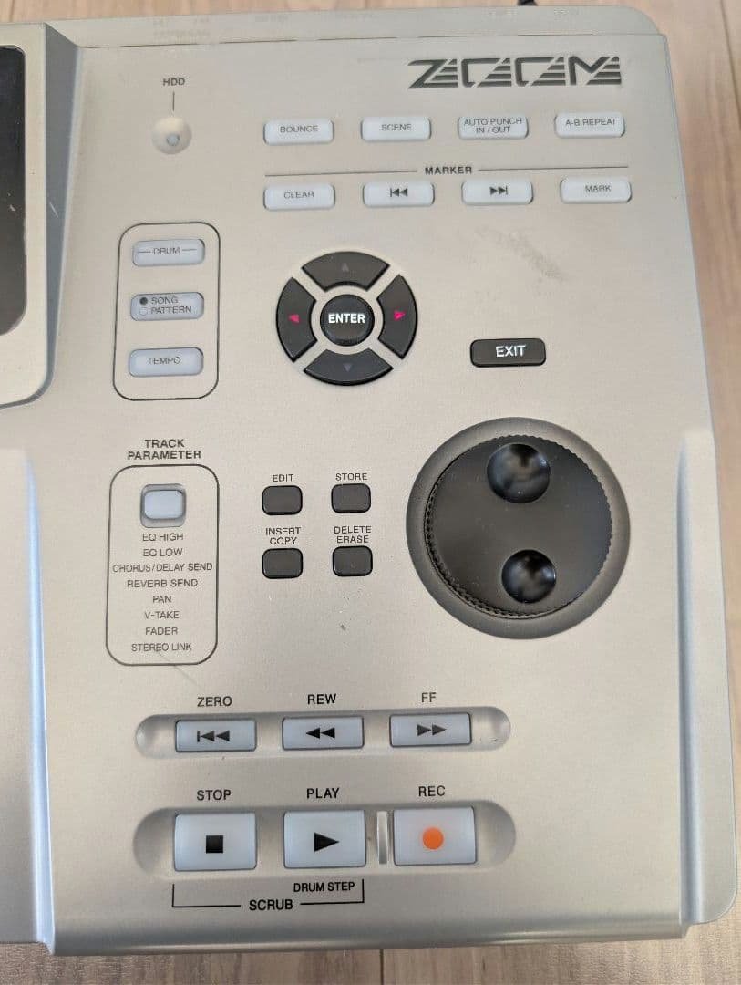 動作品 ZOOM MRS-802 マルチトラックレコーダー CD-RW搭載
