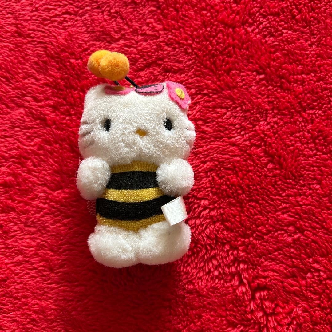 当時物ハローキティ ミツバチ ぬいぐるみ レア