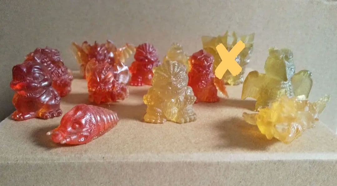 ゴジラ ミニチュアフィギュアセット