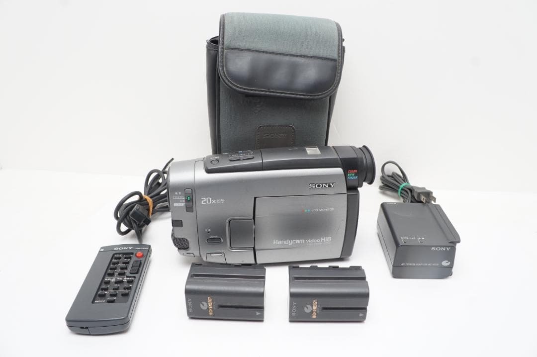 動作　SONY ソニー CCD-TRV90 Hi8ビデオカメラ ハンディカム