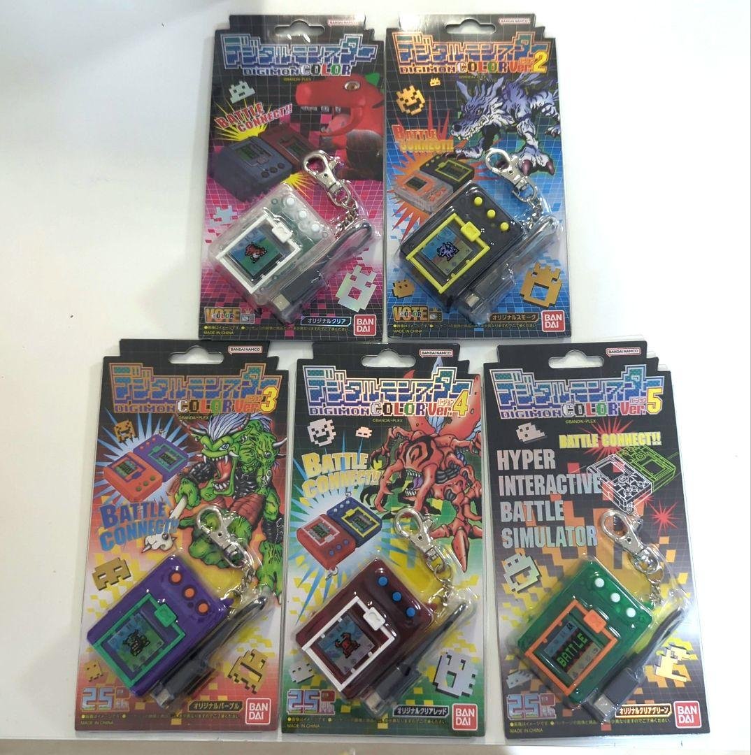 新品 デジタルモンスターCOLOR 5個セット