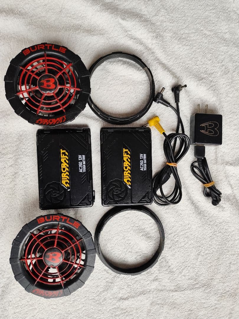 バートル 13Vファン、バッテリーセット