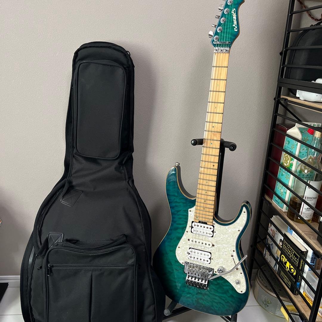 Edwards エレキギター グリーン