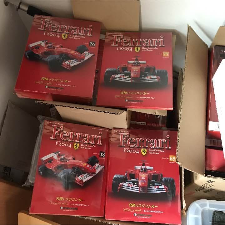 デアゴスティーニ、フェラーリF2004、ラジコンカー