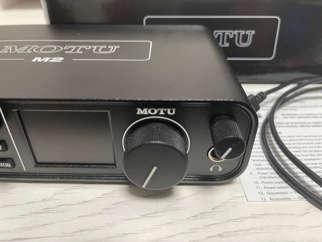 MOTU ( モツ )M2 オーディオインターフェイス
