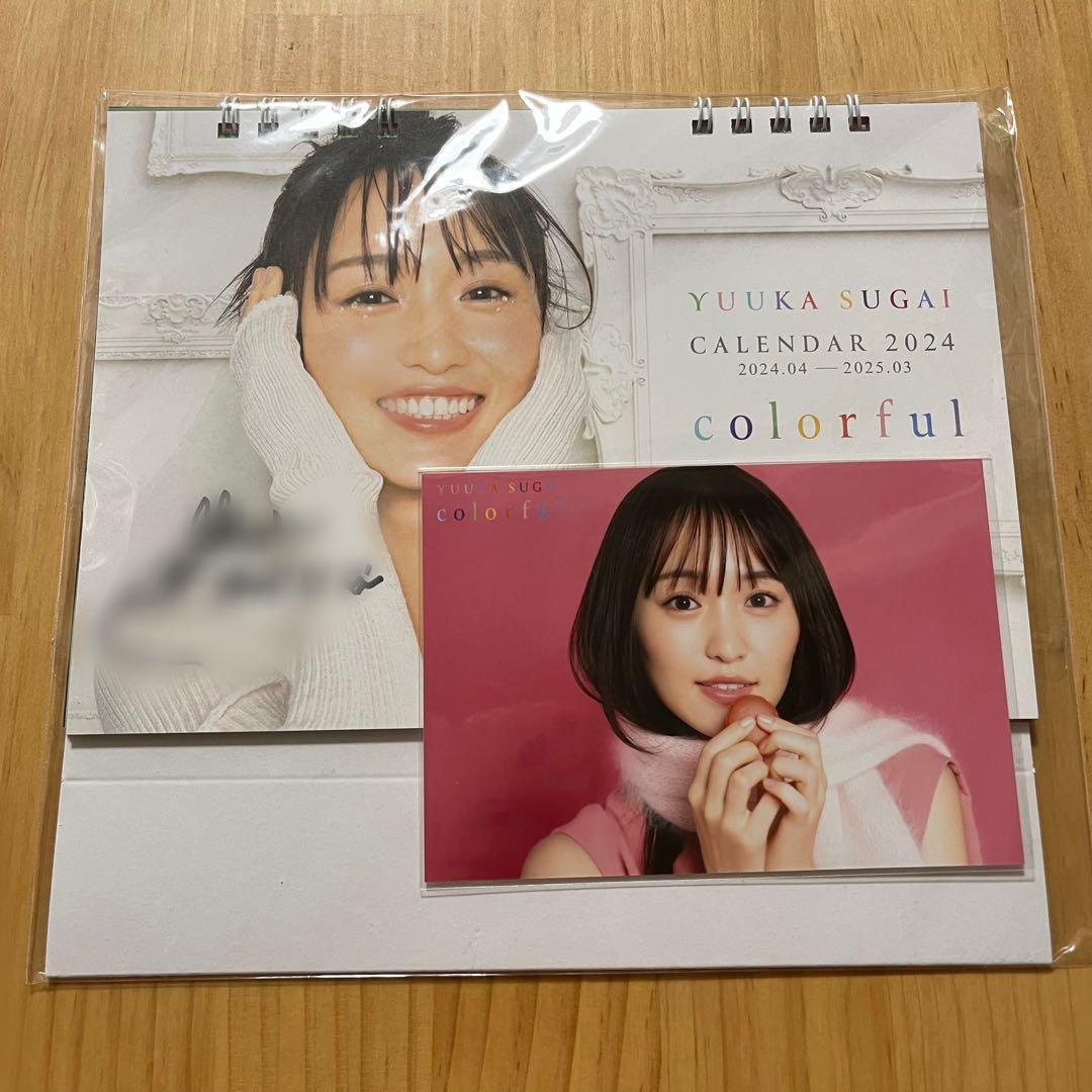 菅井友香 カレンダー サイン入り 2024