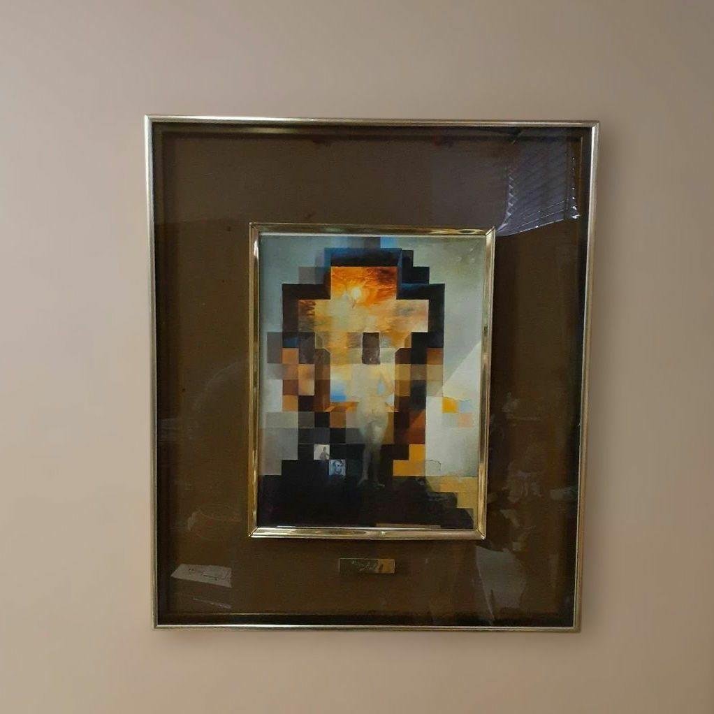 サルバドール ダリ　リンカーン/地中海を見つめるガラ