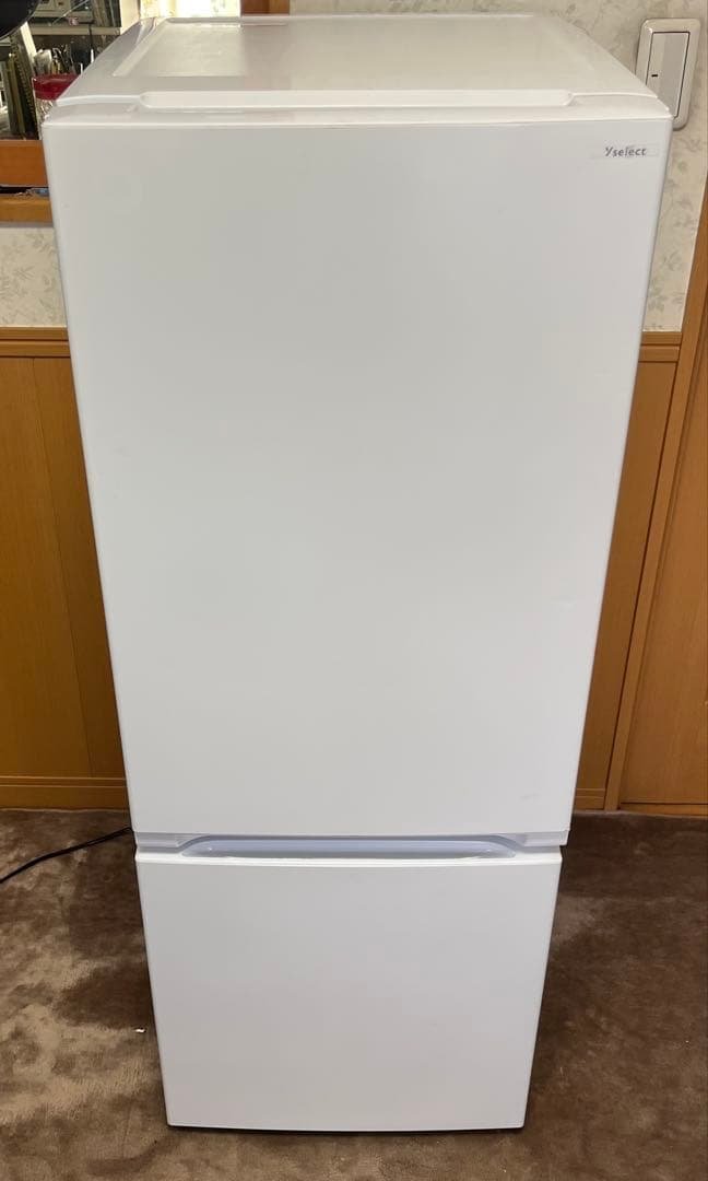 ヤマダセレクト　ノンフロン冷凍冷蔵庫　2021年製　YRZ-F15J