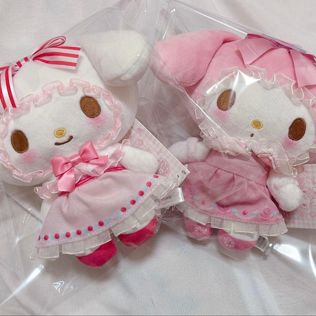 希少 マイメロディ センイルケーキ ぬいぐるみ 2種