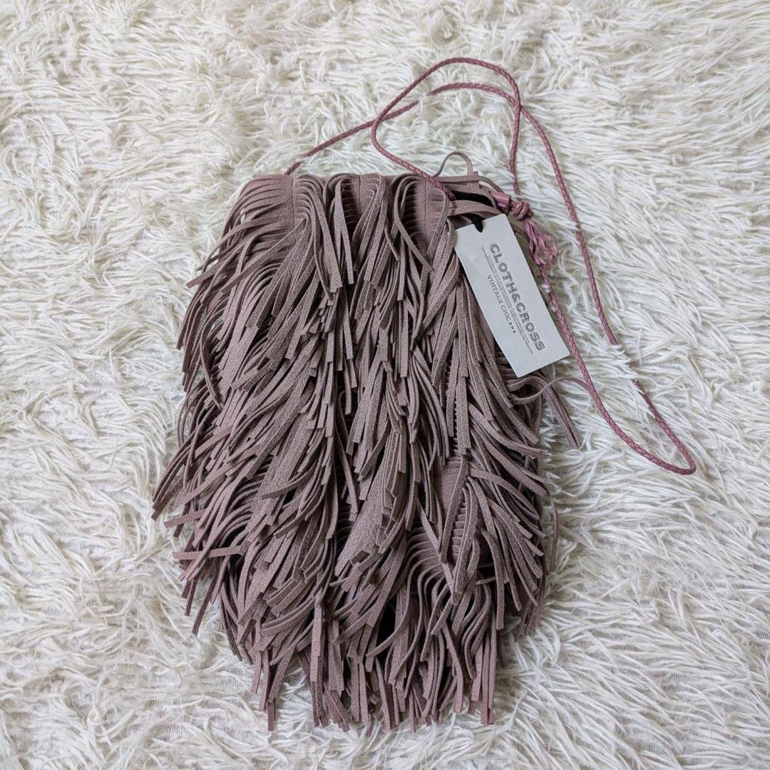 Cloth&Cross×MARY AL TERNA フリンジショルダーポーチ