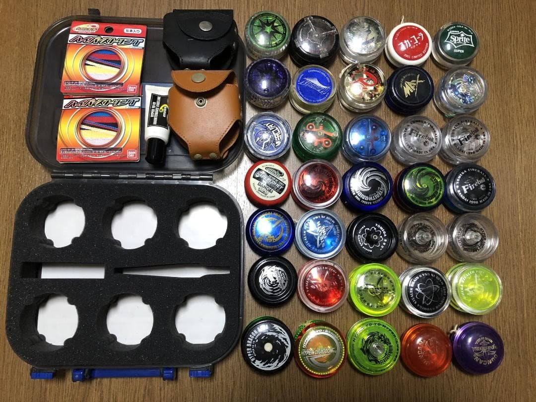 ハイパーヨーヨー35個セット　ケース付き