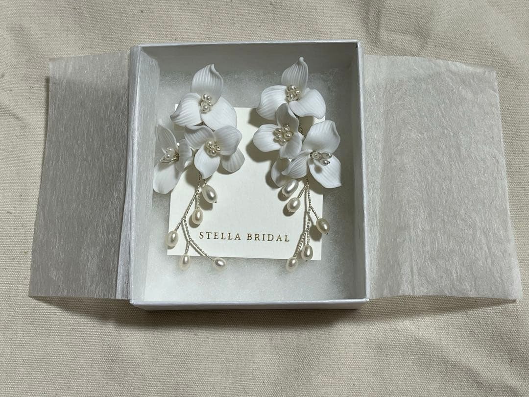 STELLA BRIDAL ブラン・アンジュII イヤリング