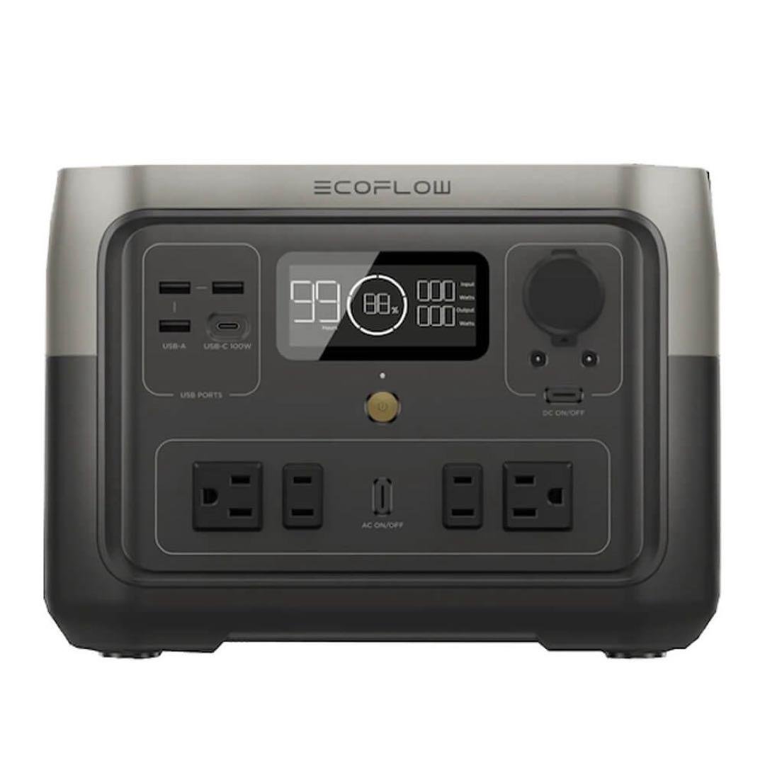 新品未使用箱不良　ポータブル電源リバー2MaxZMR610-B-JP エコフロー