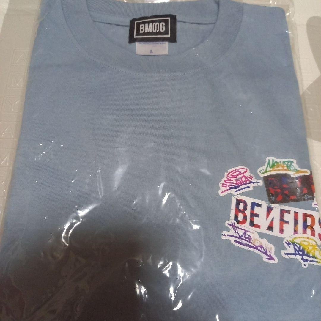 ビーファースト　BBB　Tシャツ　アッシュドブルー　Lサイズ
