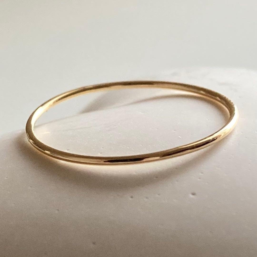 早いもの勝ち！目玉商品！新品 日本製 高品質 18金 K18 リング 9号