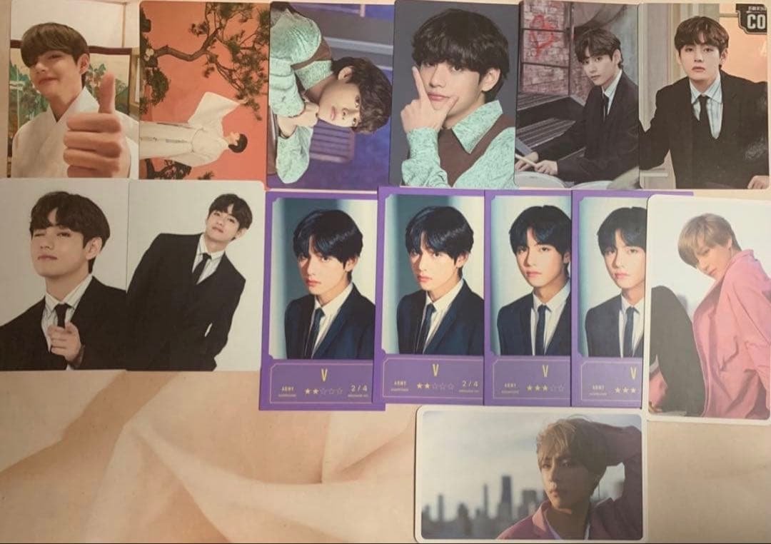 公式　BTS テテ　トレカ　ポストカード　ポラロイド　ミニフォト　等　まとめ売り