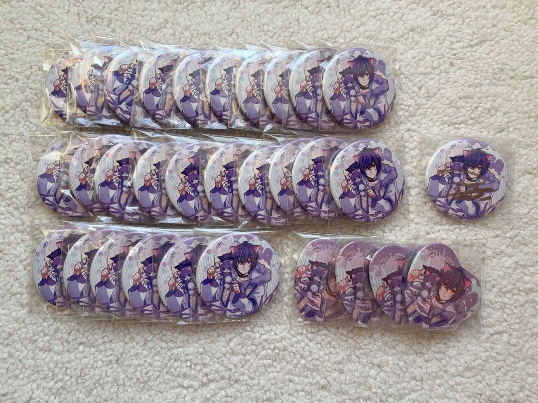 フェスキメ BBW BBQ るかわ 缶バッジ サイン