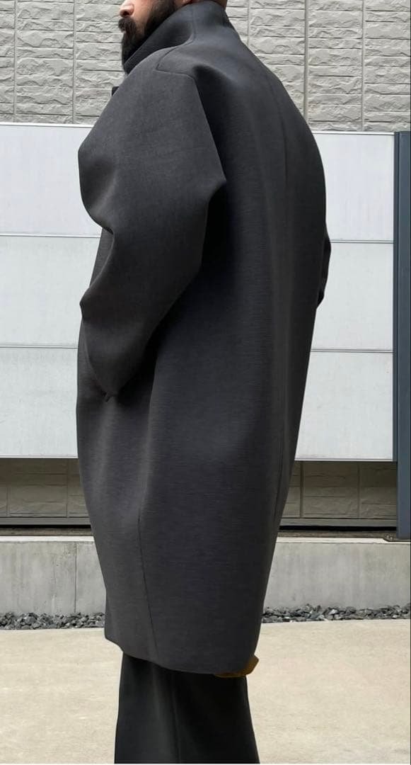 RAINMAKER COCOON COAT/STONE コクーンコート