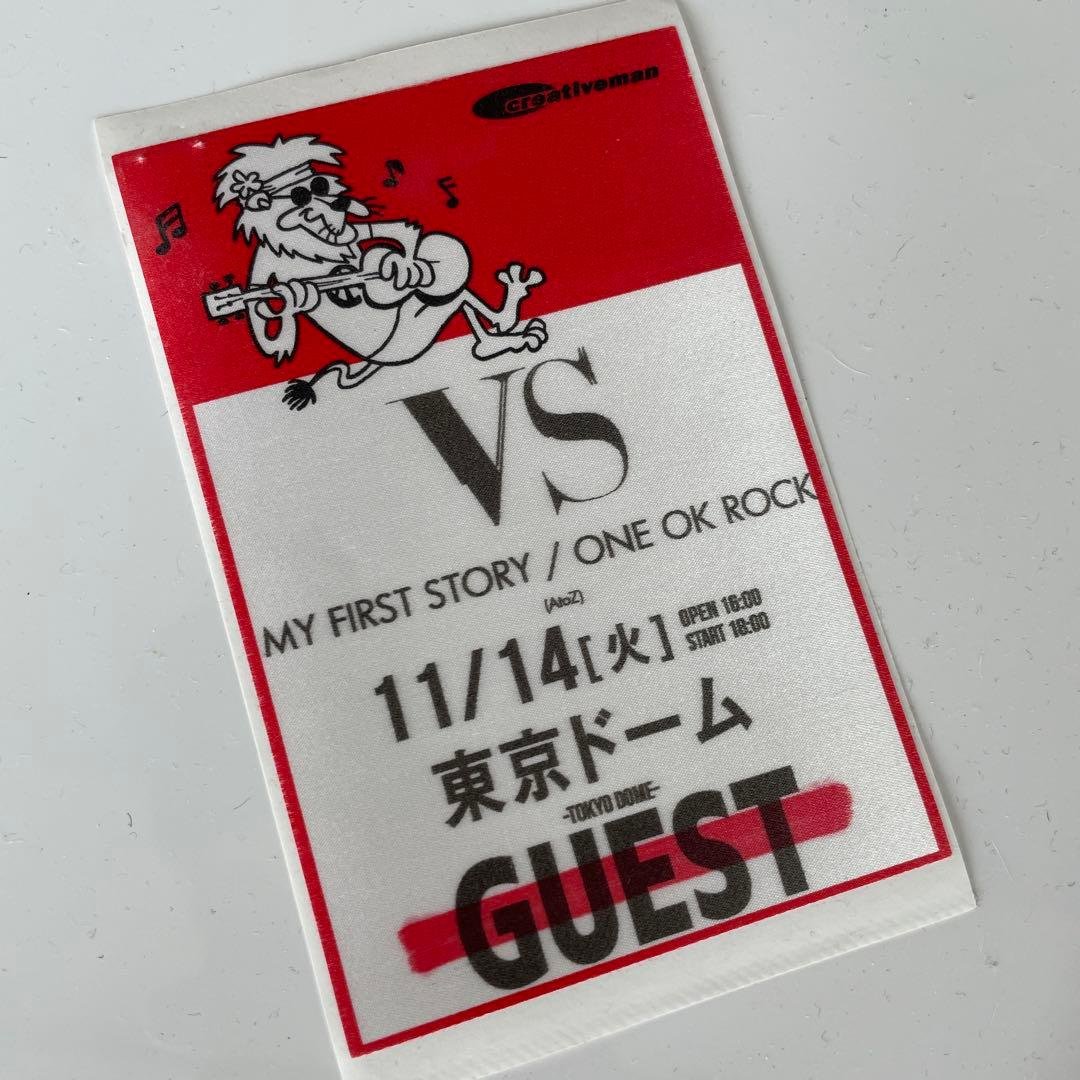 ONE OK ROCK VS My First Story VIPステッカー