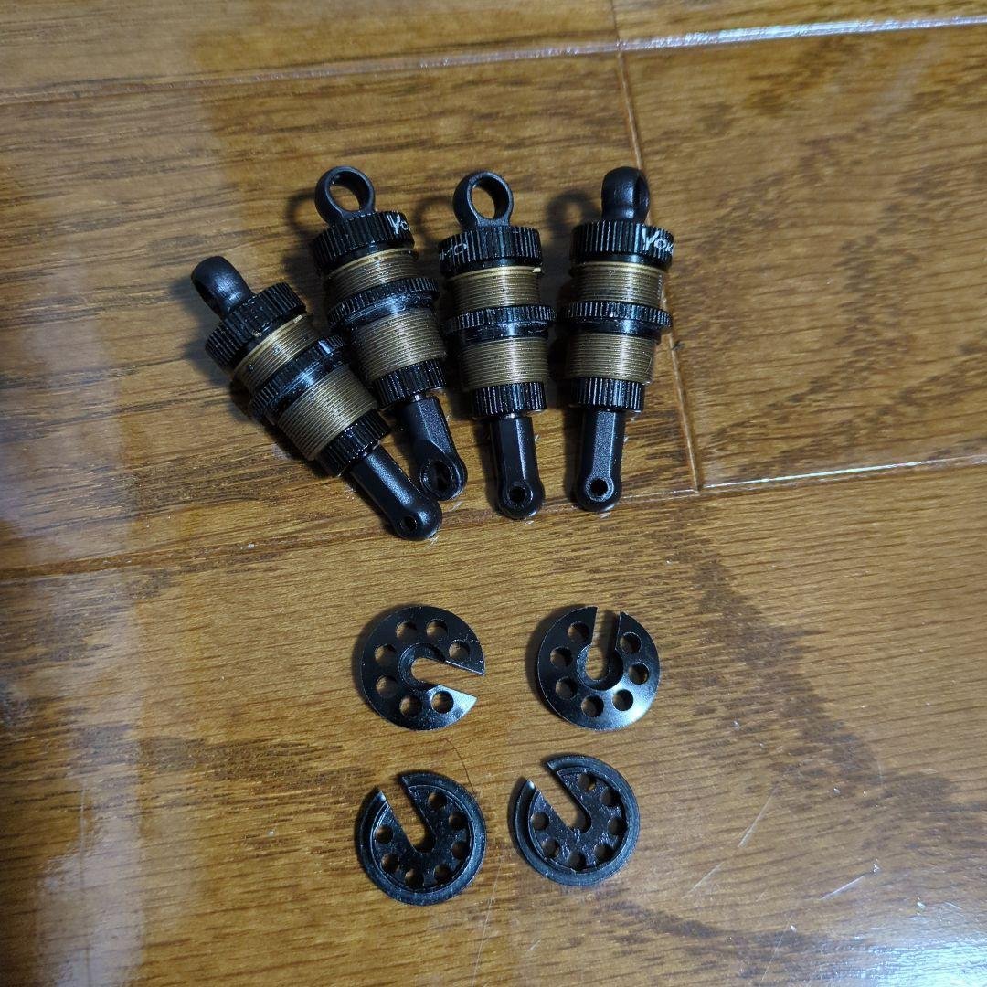 ヨコモ　YD-2用 SLF アルミ製 ビッグボアショックセット　ブラック