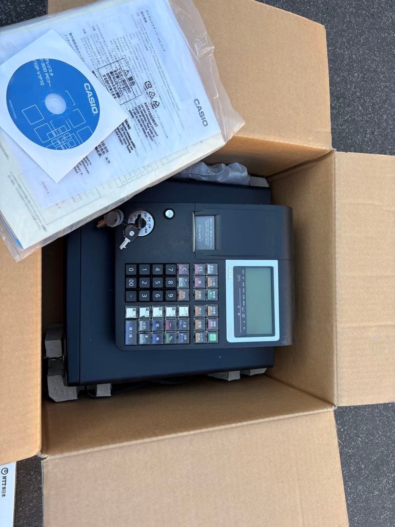 CASIO TE-300-BK 電子レジスター