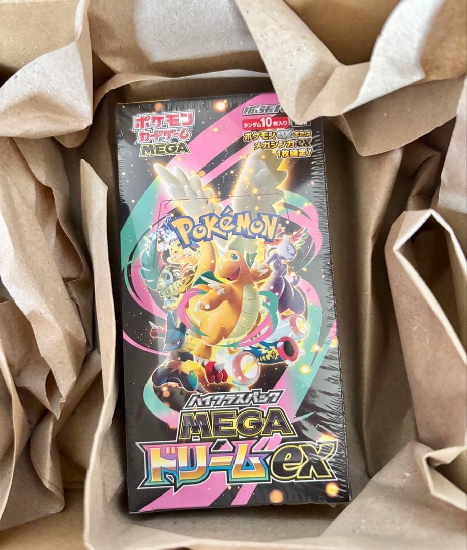 ポケモンカードゲーム MEGAドリームEX シュリンク付き　ポケセン当選品