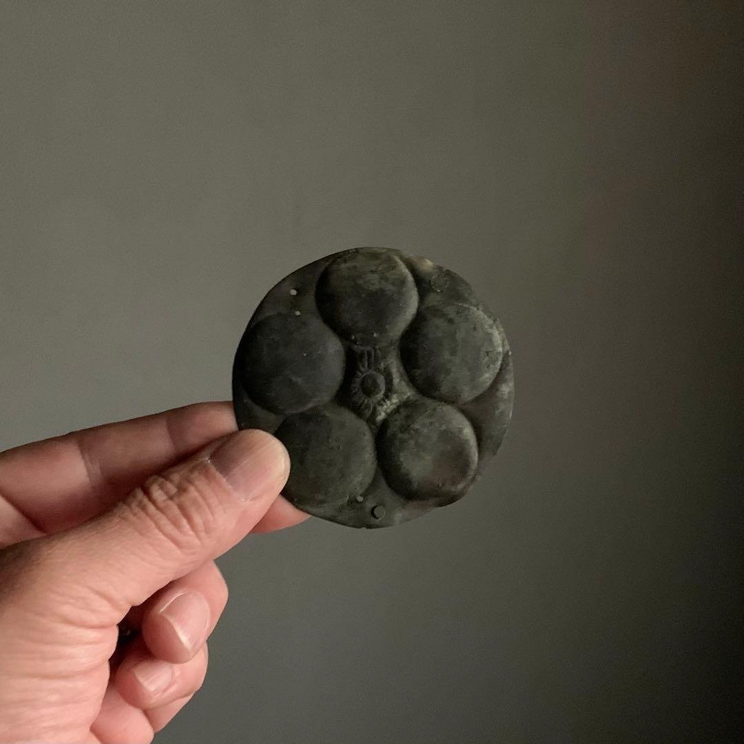 古銅 装飾品 梅鉢文 古美術 寺院装飾品 古道具 アンティーク