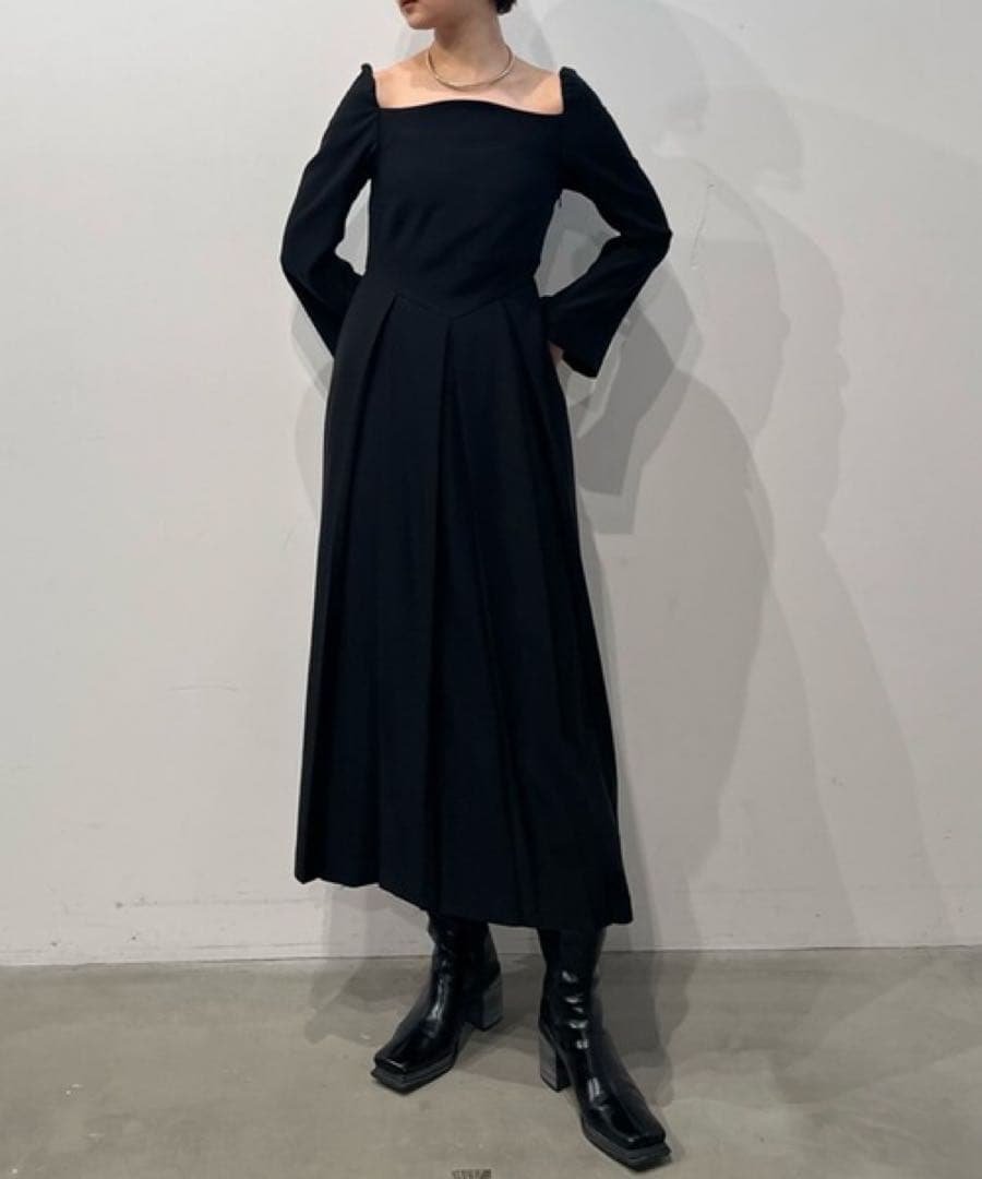 スーツ・フォーマル・ドレス Ameri 2WAYOFFSHOULDER TUCK PLEATS DRESS
