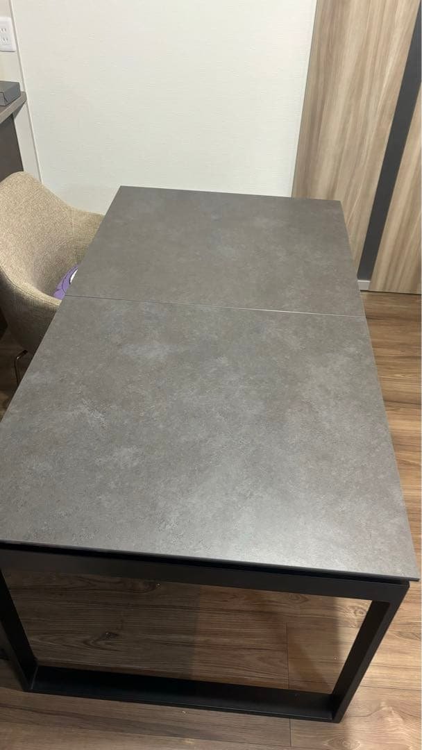 セーラル 伸長式 ニトリ セラミックテーブル　テーブル天板