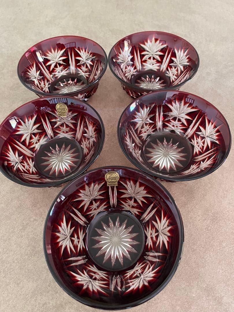 クリスタルの小鉢