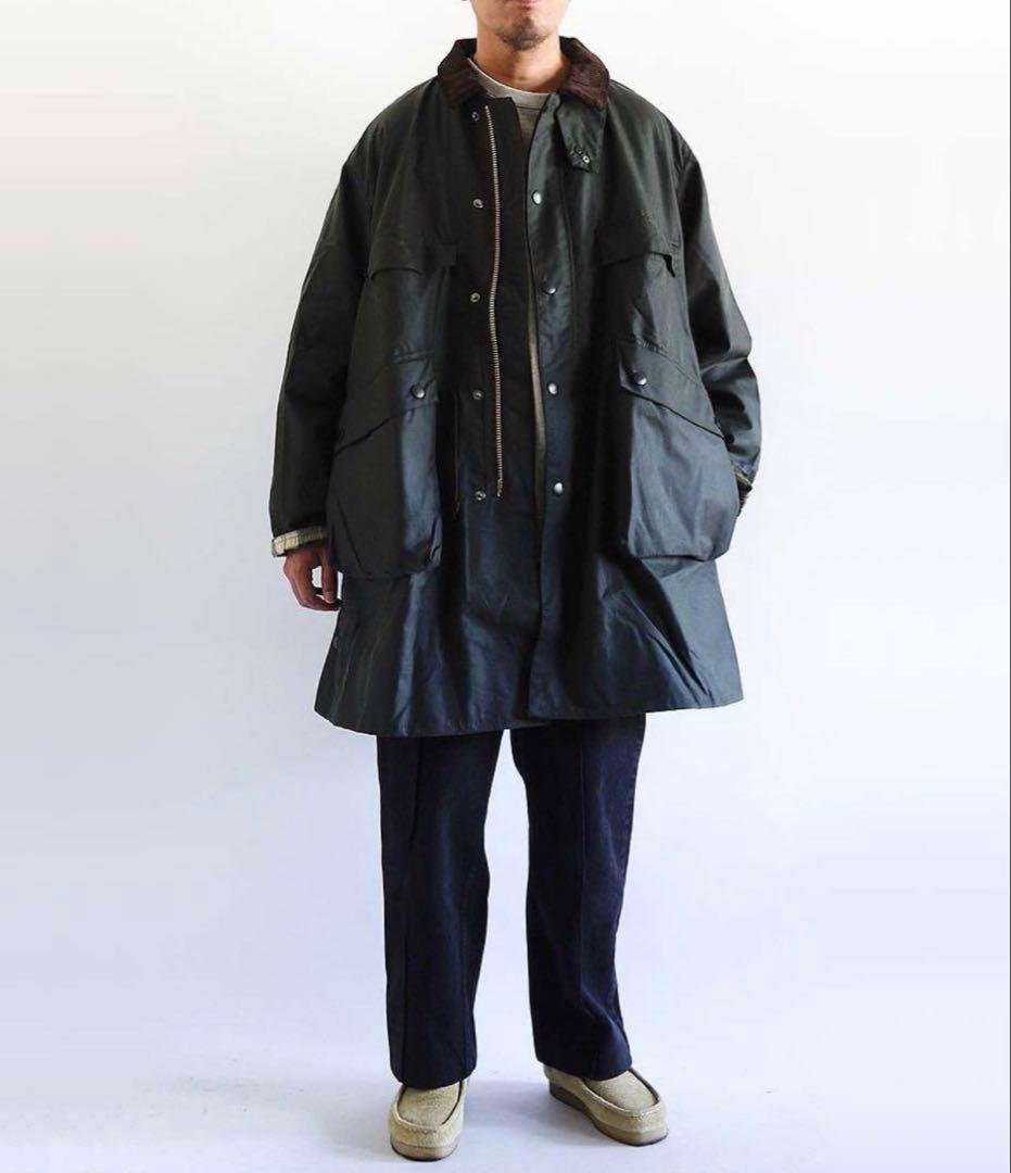 barbour × kaptain sunshine traveler coat