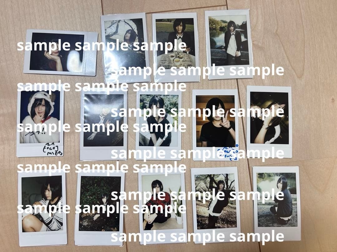 ピコ　チェキ14枚セット(サイン入り、女装、衣装含)おまけつき