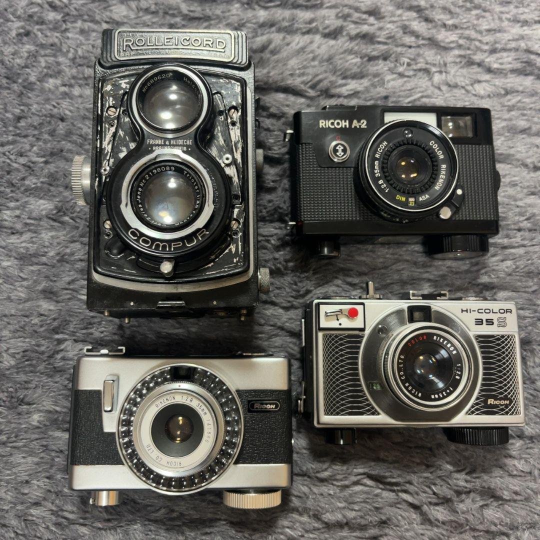 ローライコード他 フィルムカメラ4台まとめ ジャンク