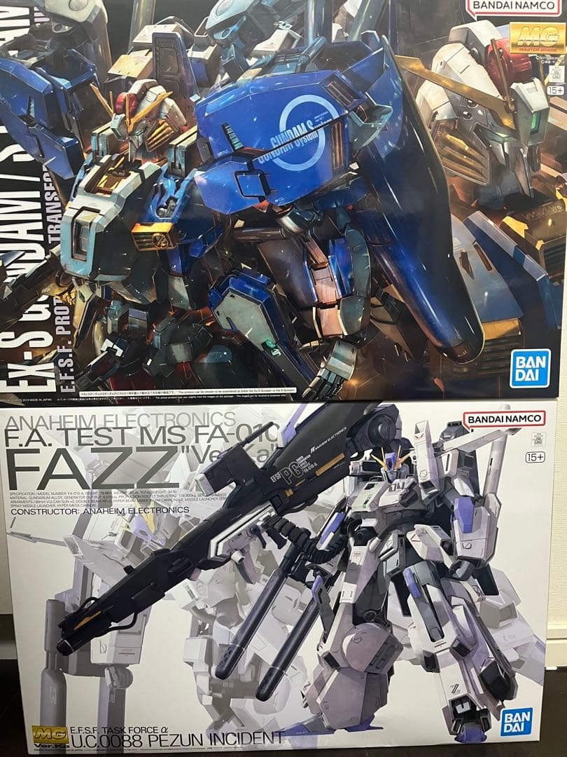 MG1/100 FAZZ Ver.Ka Ex-Sガンダム/Sガンダム　新品未開封
