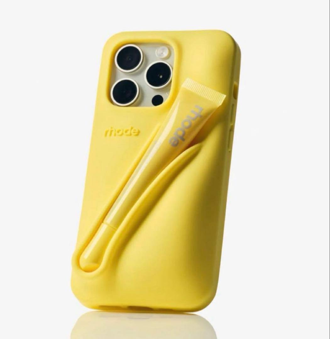 rhode 正規品限定リップケース レモンティーニ iPhone15Proセット