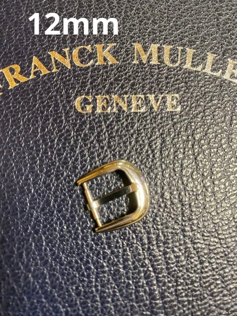 12mm フランクミュラー 純正 尾錠 ステンレス　トノー