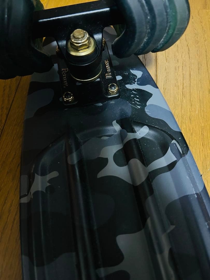 Penny スケートボード 22インチ 日本限定カラー 迷彩、ブラック、黒